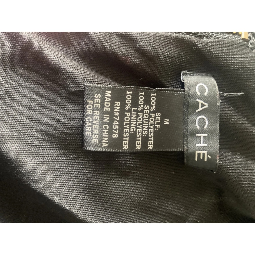 Cache Cache Medium Black, Pink And Gold Cache Zip… - image 5